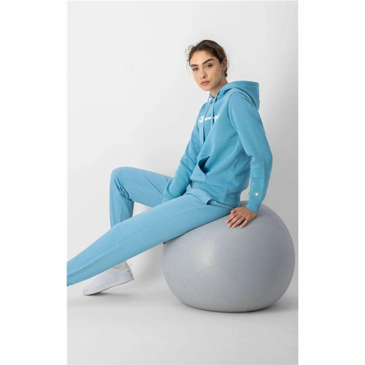 Damen Sweater mit Kapuze Champion Blau 3/5