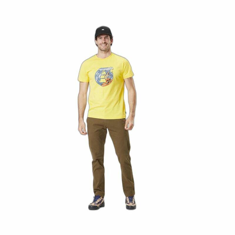 Camiseta Picture Basement Weasurf Amarillo