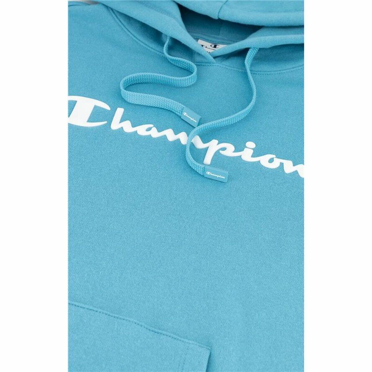 Damen Sweater mit Kapuze Champion Blau 5/5