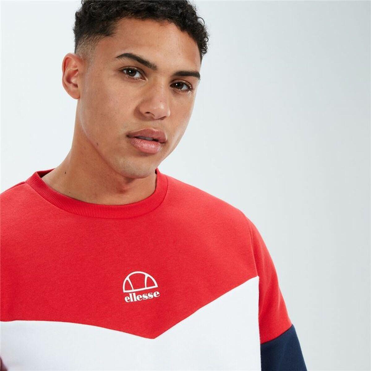 Sweat sans capuche Ellesse Resistenza Rouge 4/5