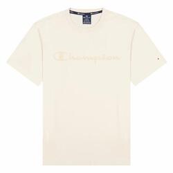 T shirt à manches courtes Champion Crewneck T-Shirt M Beige