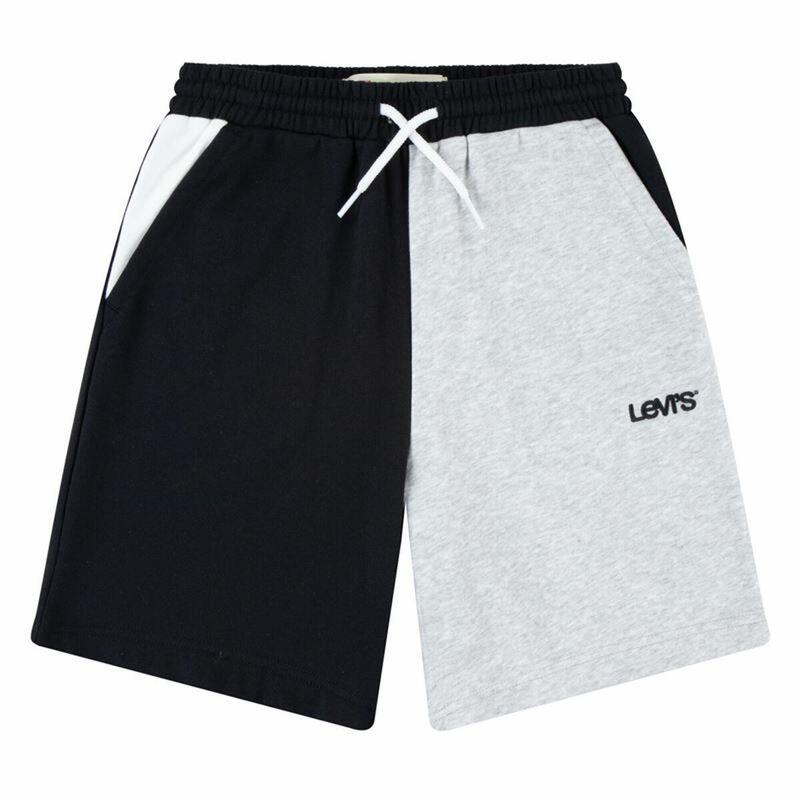 Pantalones Cortos Deportivos para Niños Levi's French Terr 63391 Negro