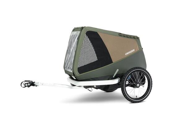 Gefederter Hundefahrradanhänger Dog Enna für mittelgroße Hunde bis 35kg