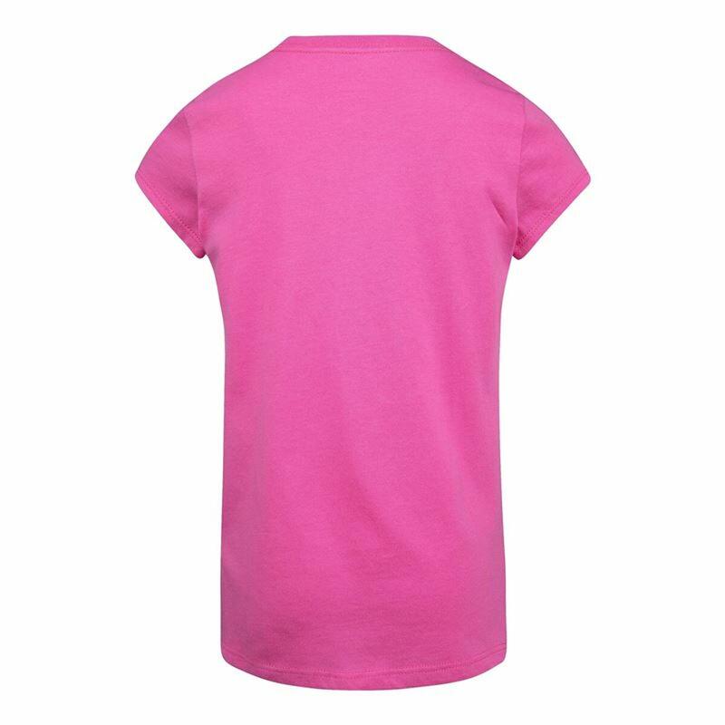 T-Shirt met Korte Mouwen voor kinderen Converse Timeless Chuck Patch Roze