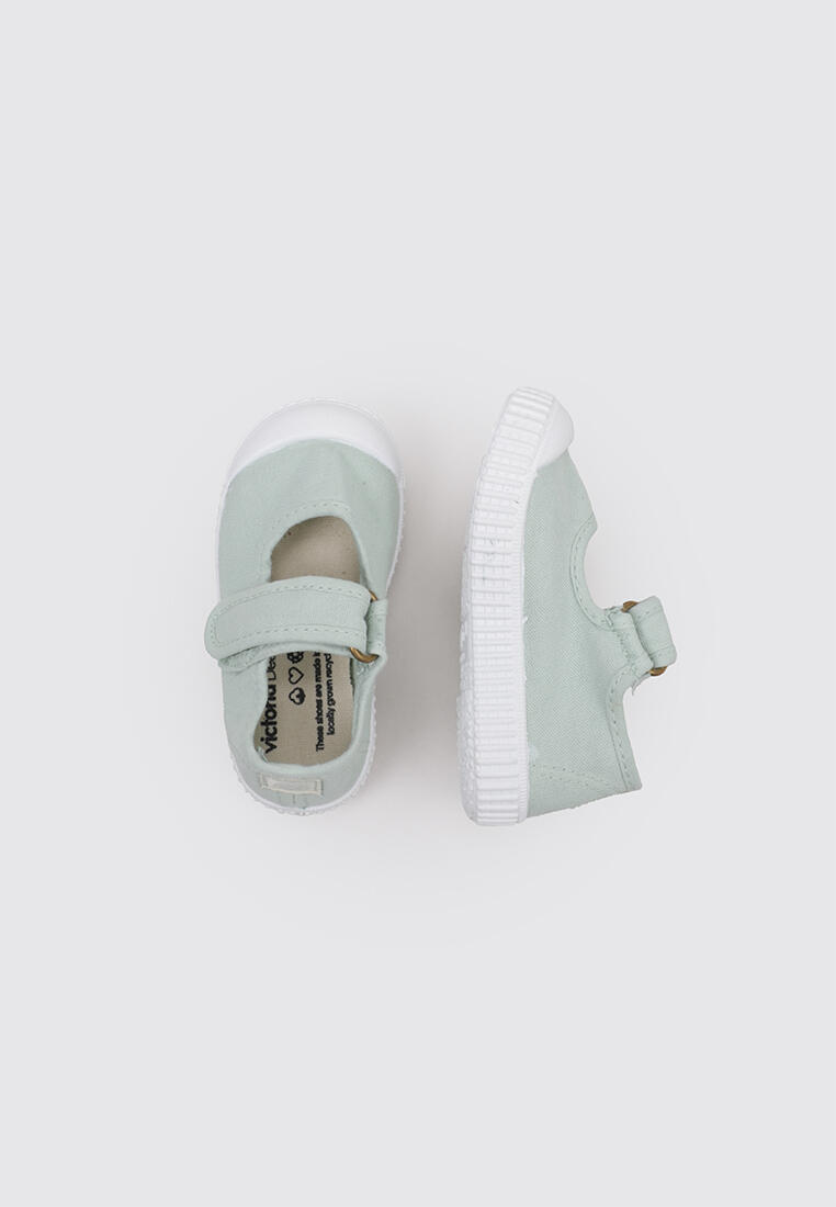 Zapatillas Deportivas Niños Victoria MERCEDES TIRA LONA TINTADA DREC Verd 5/5
