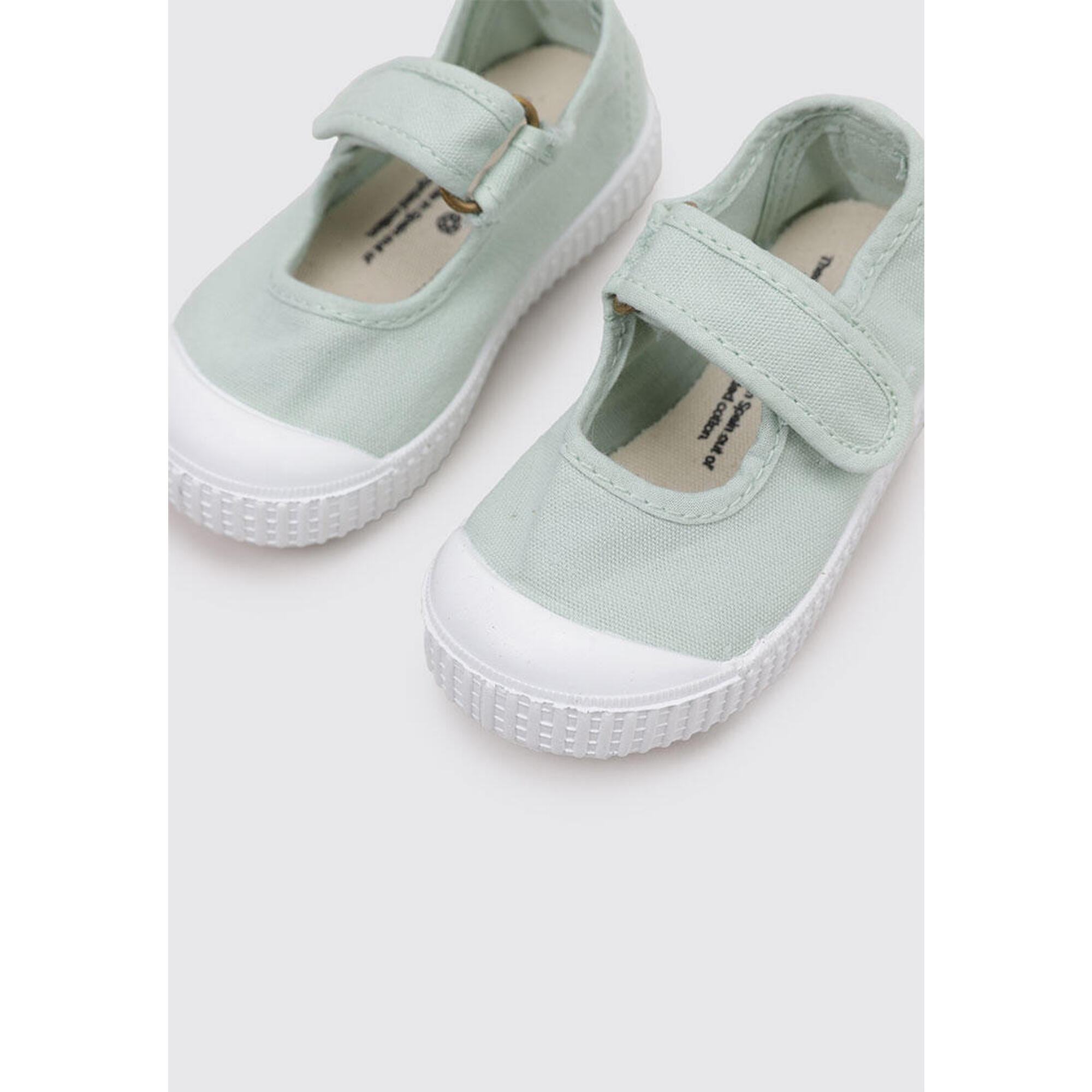 Sneakers Deportivas Niños Victoria MERCEDES TIRA LONA TINTADA DREC Verde