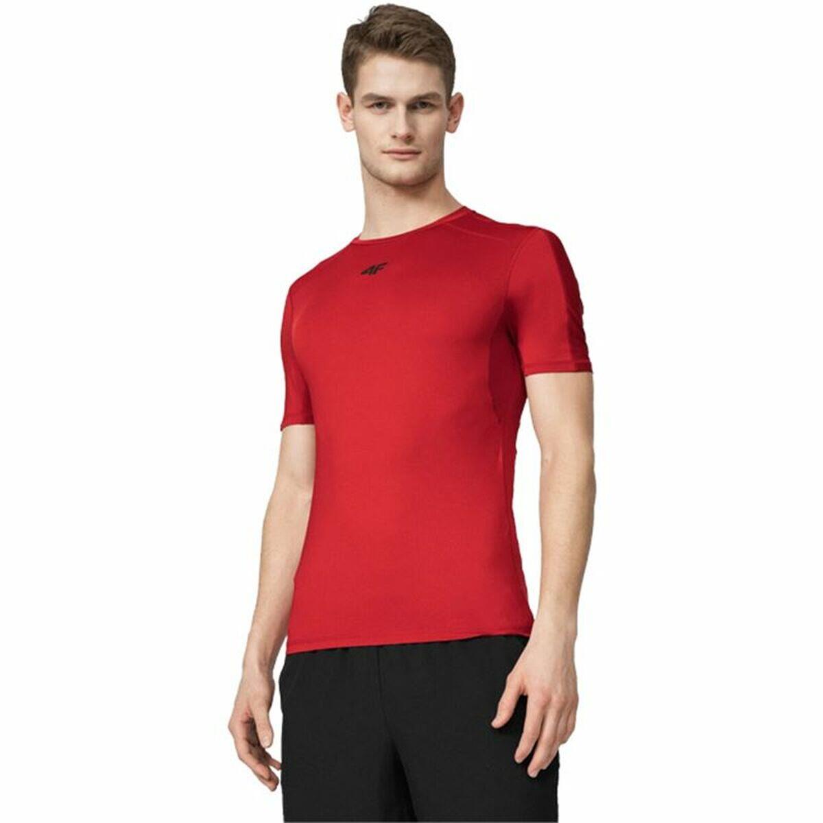T-shirt à manches courtes homme 4F Quick-Drying Rouge 3/5