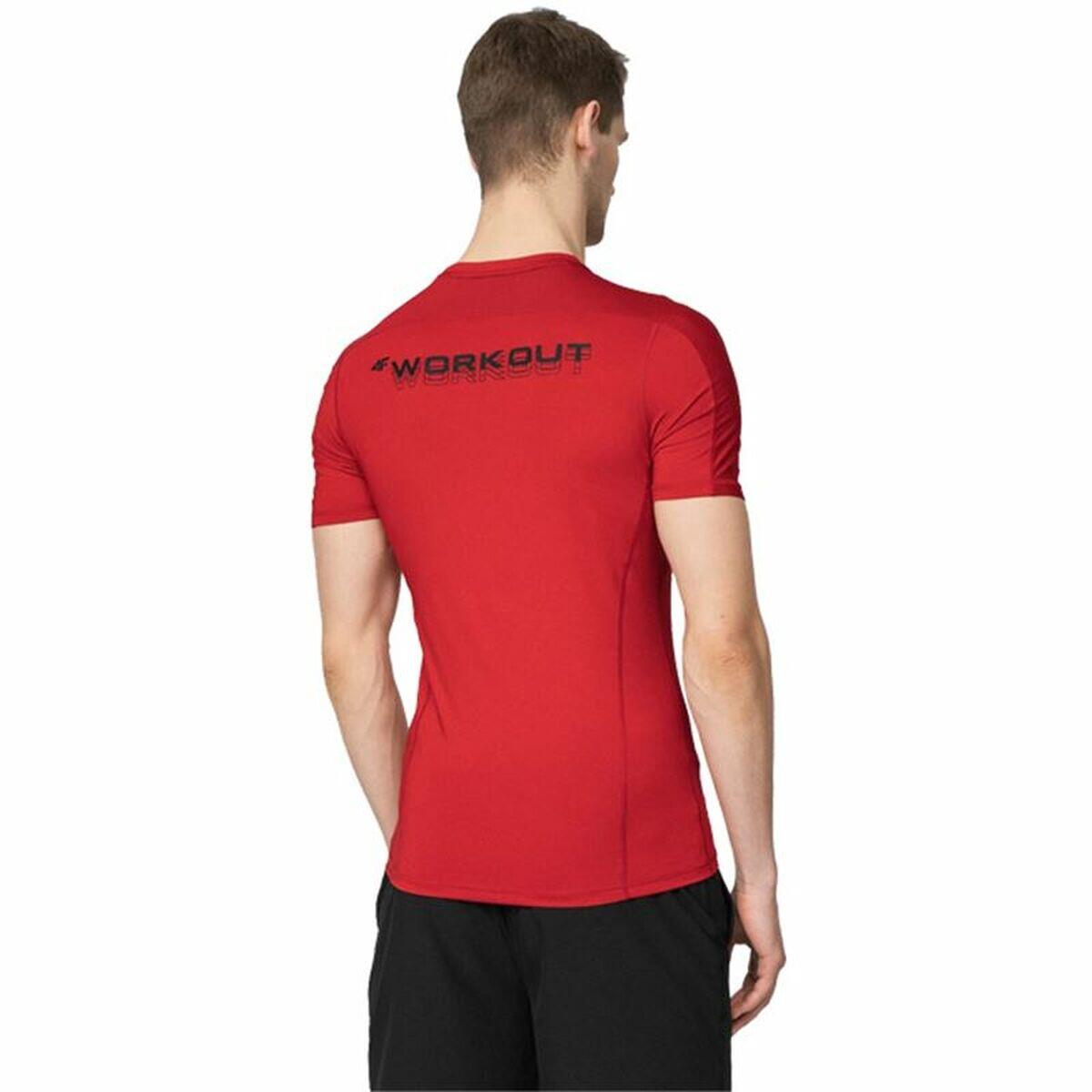 T-shirt à manches courtes homme 4F Quick-Drying Rouge 5/5