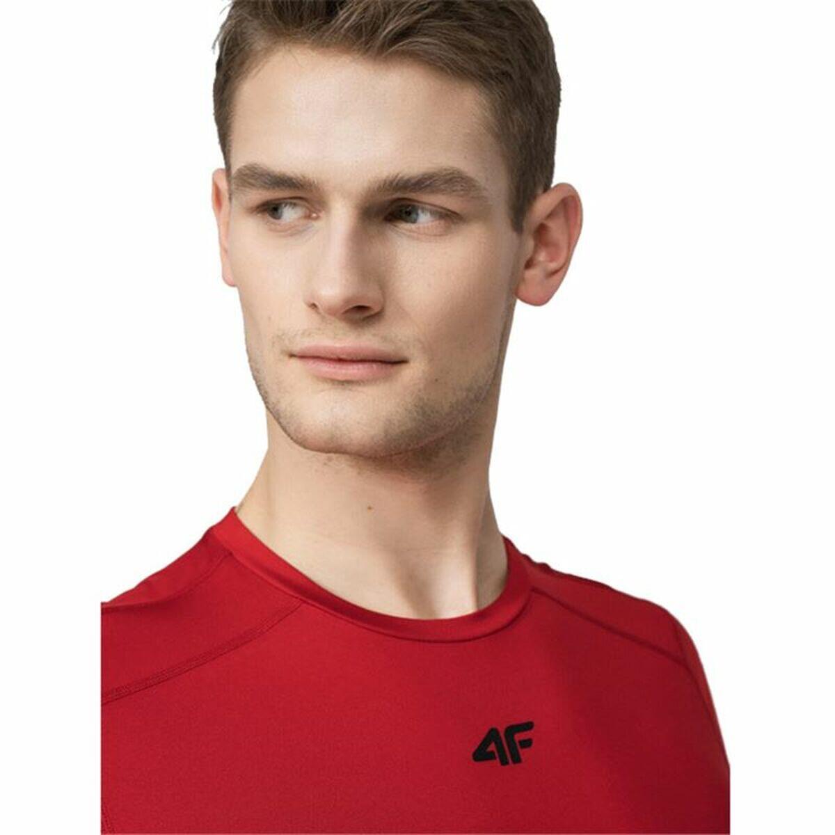 T-shirt à manches courtes homme 4F Quick-Drying Rouge 4/5