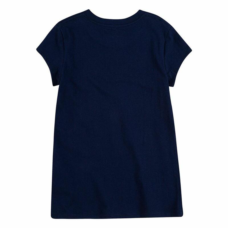 Camiseta de Manga Corta Infantil Levi's Batwing Azul oscuro