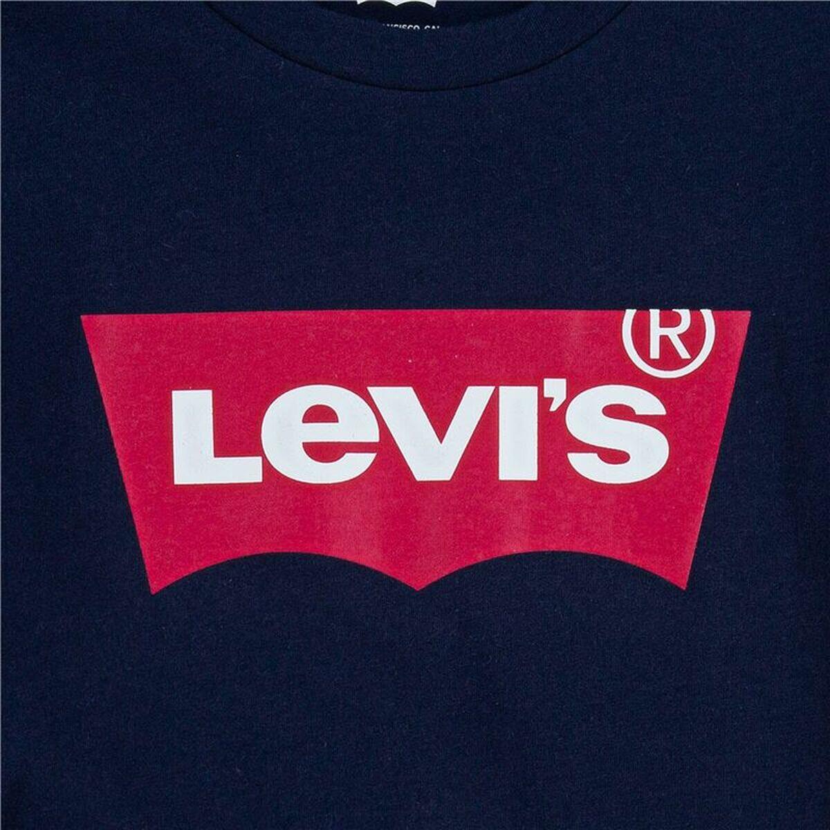 Camiseta de Manga Corta Infantil Levi's Batwing Azul oscuro 5/5