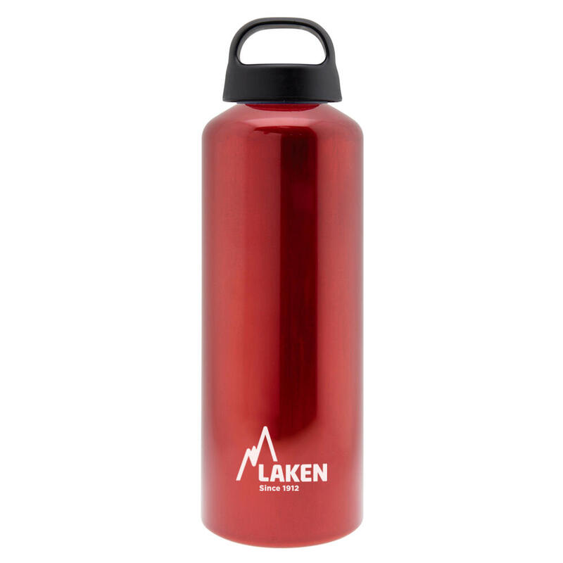 CANTIMPLORA BOTELLA ALUMINIO CAMPING LAKEN CLASSIC 750 ML ROJO