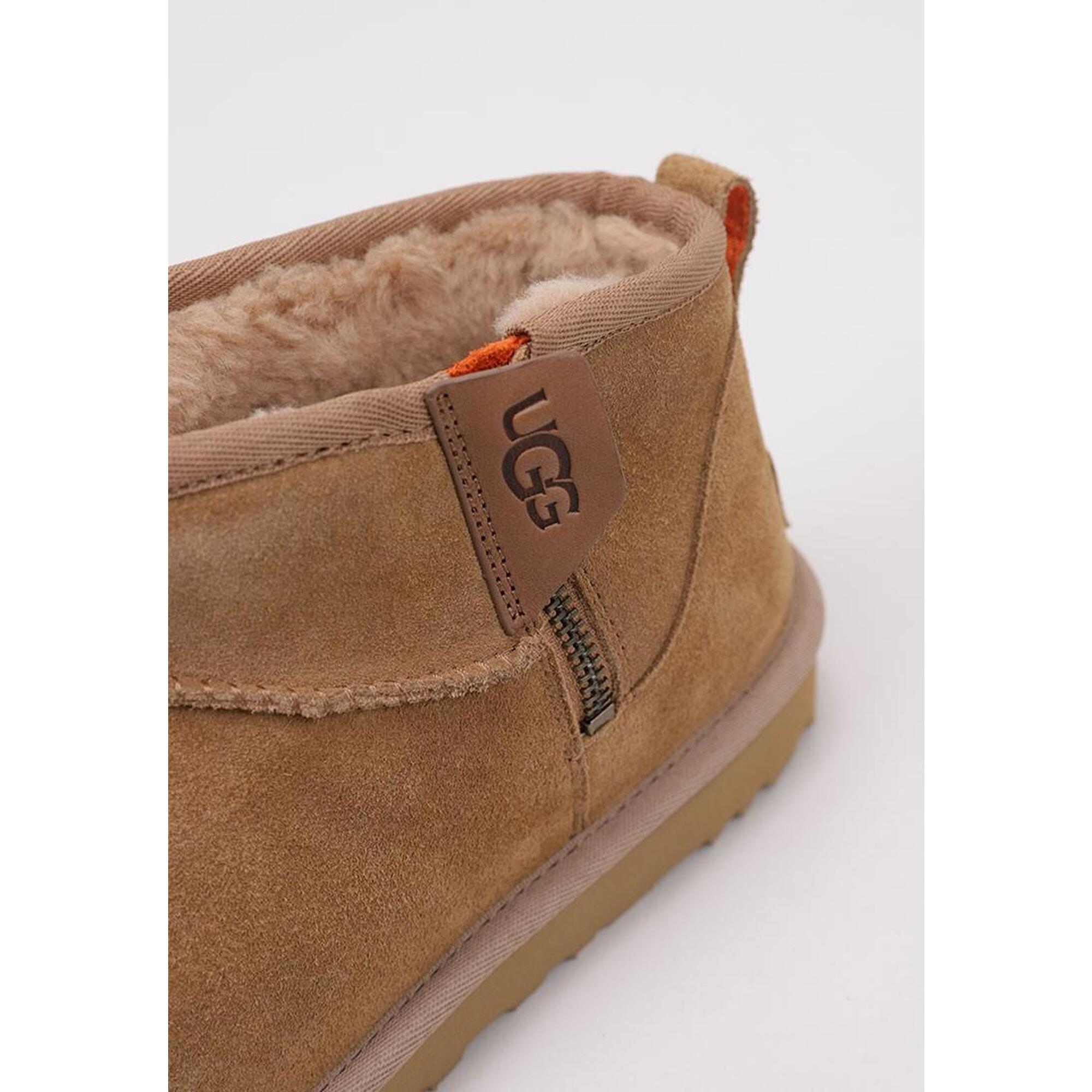 Botas Esquimales Botas Esquimales Hombre UGG Classic Ultra Mini Zip Camel