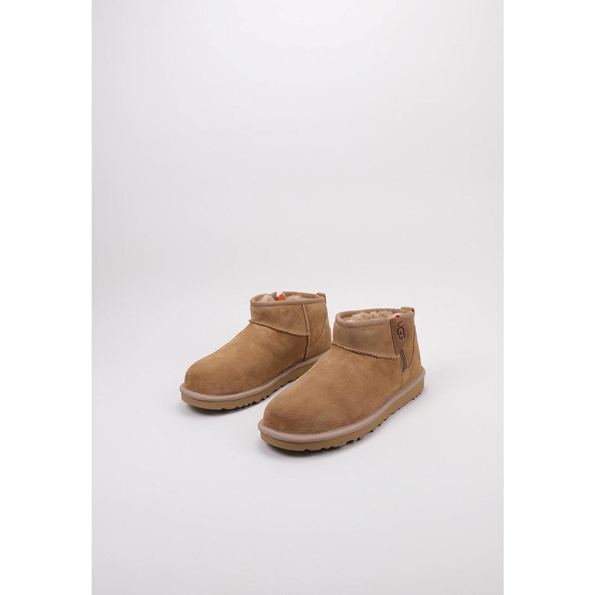 Botas Esquimales Botas Esquimales Hombre UGG Classic Ultra Mini Zip Camel