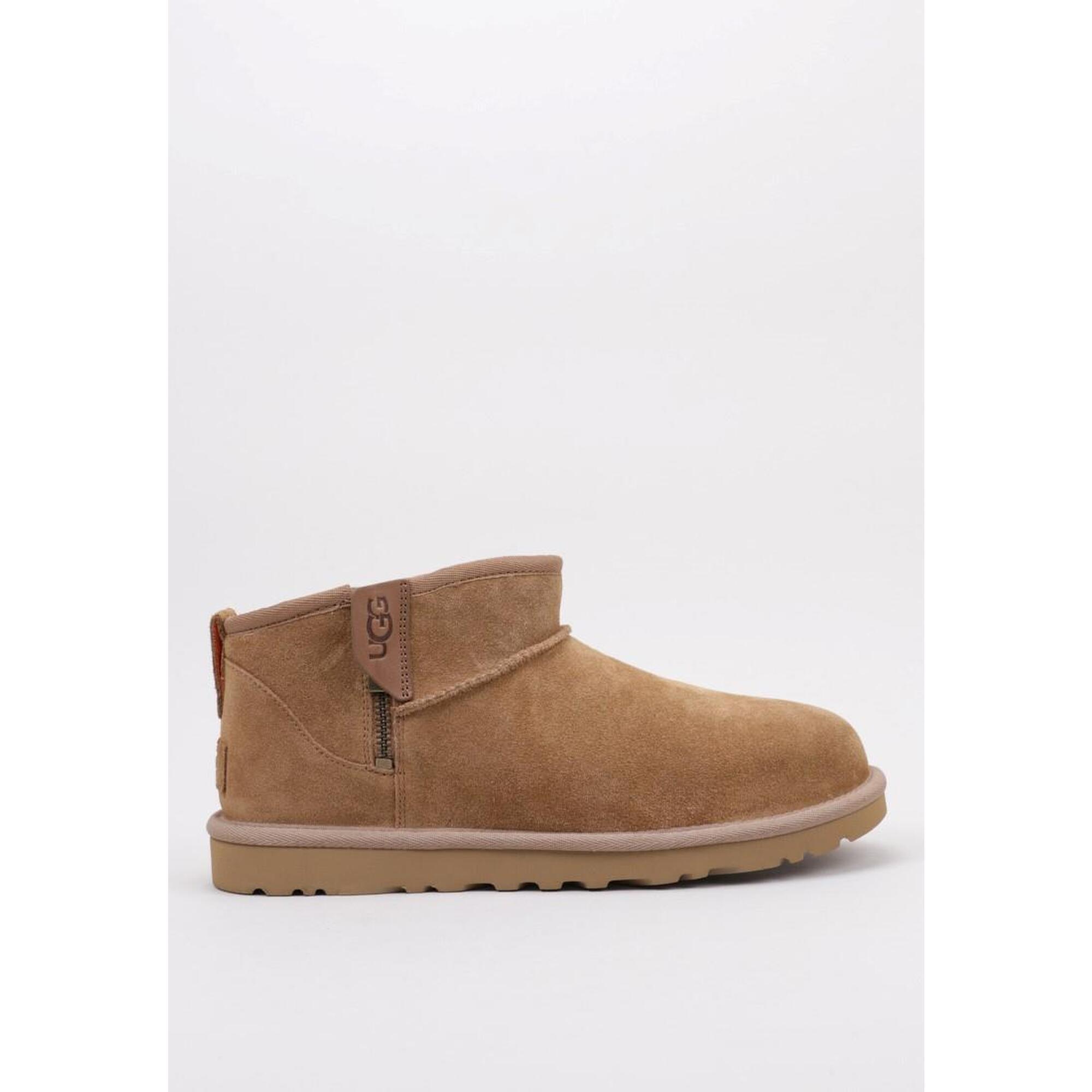 Botas Esquimales Botas Esquimales Hombre UGG Classic Ultra Mini Zip Camel