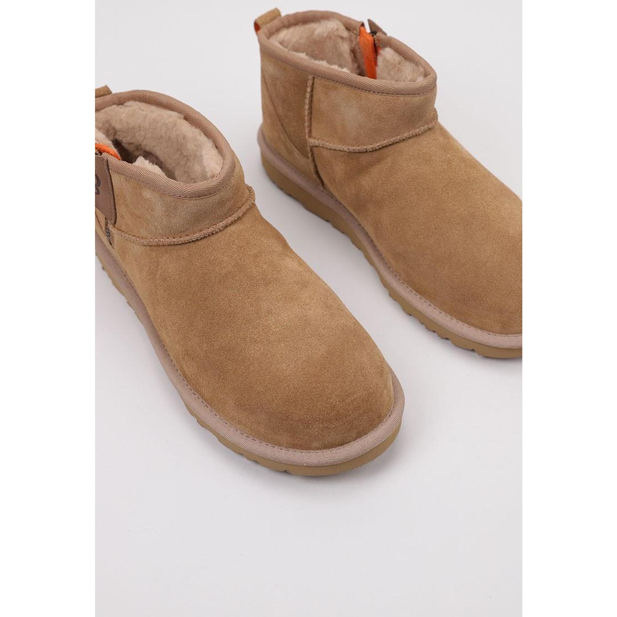 Botas Esquimales Botas Esquimales Hombre UGG Classic Ultra Mini Zip Camel