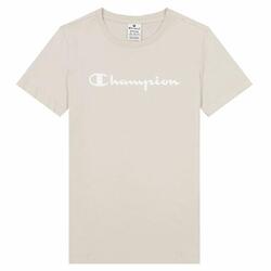 T-shirt à manches courtes femme Champion Big Script Logo Blanc