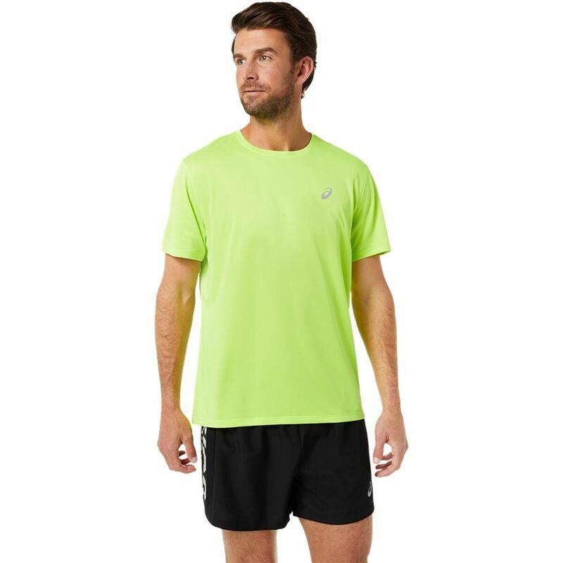 Camiseta de Manga Corta Hombre Asics Katakana Verde