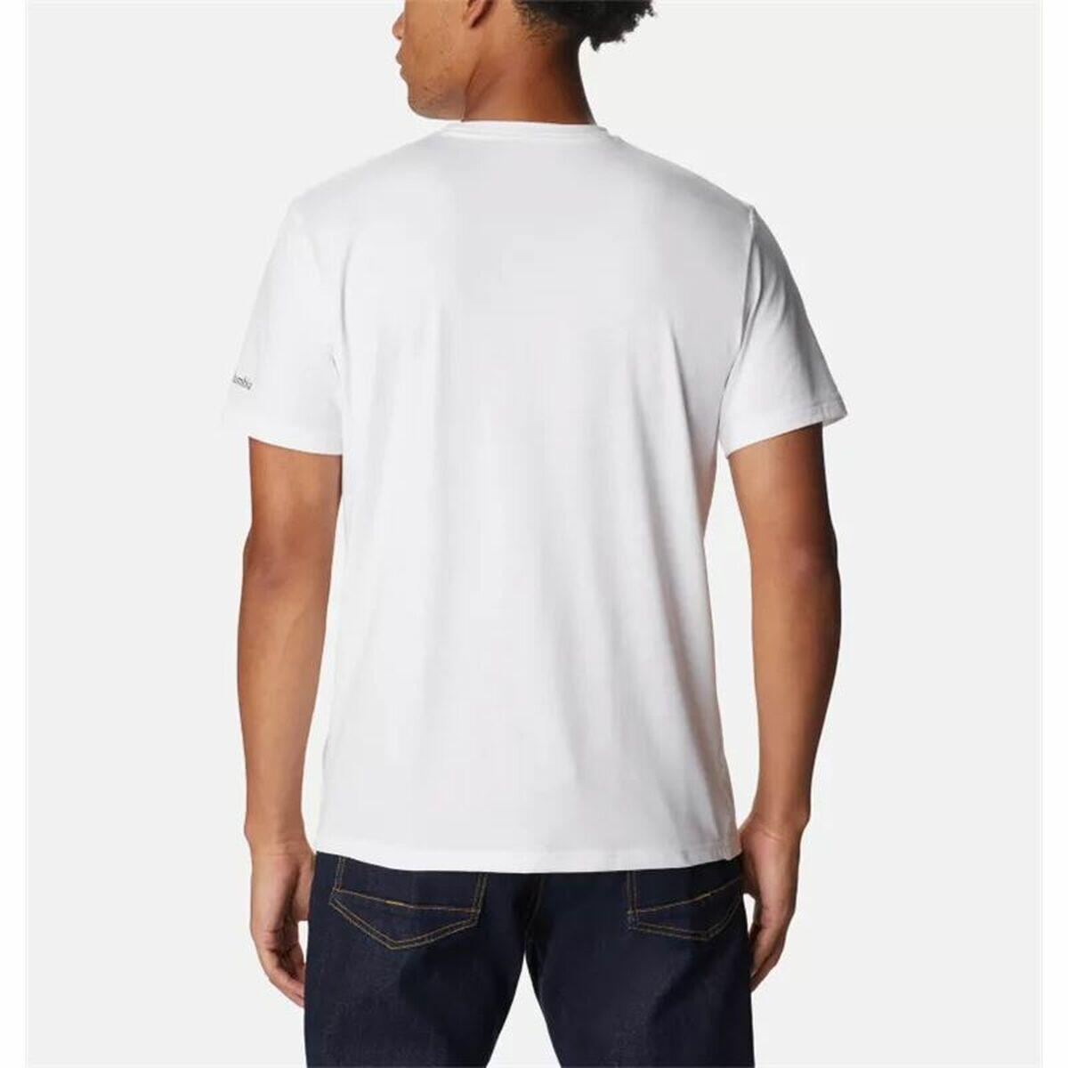Kurzärmliges Sport T-Shirt Columbia Sun Trek™ Weiß 2/5