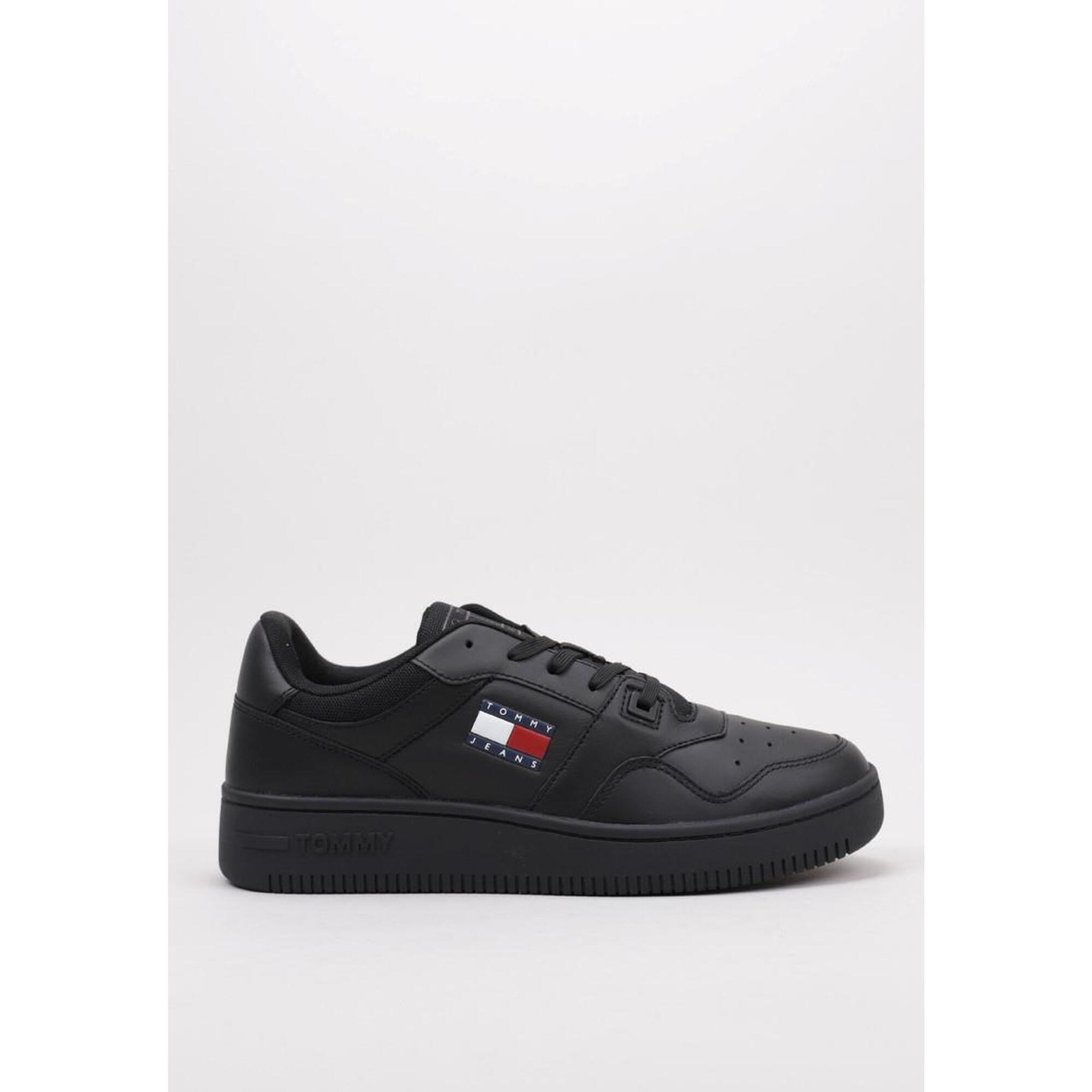 Zapatillas Deportivas Hombre Tommy Hilfiger TOMMY JEANS RETRO BASKET Negro