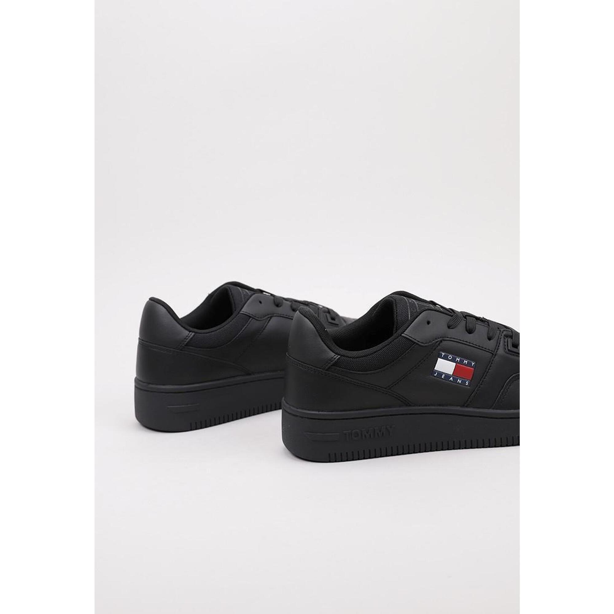 Zapatillas Deportivas Hombre Tommy Hilfiger TOMMY JEANS RETRO BASKET Negro