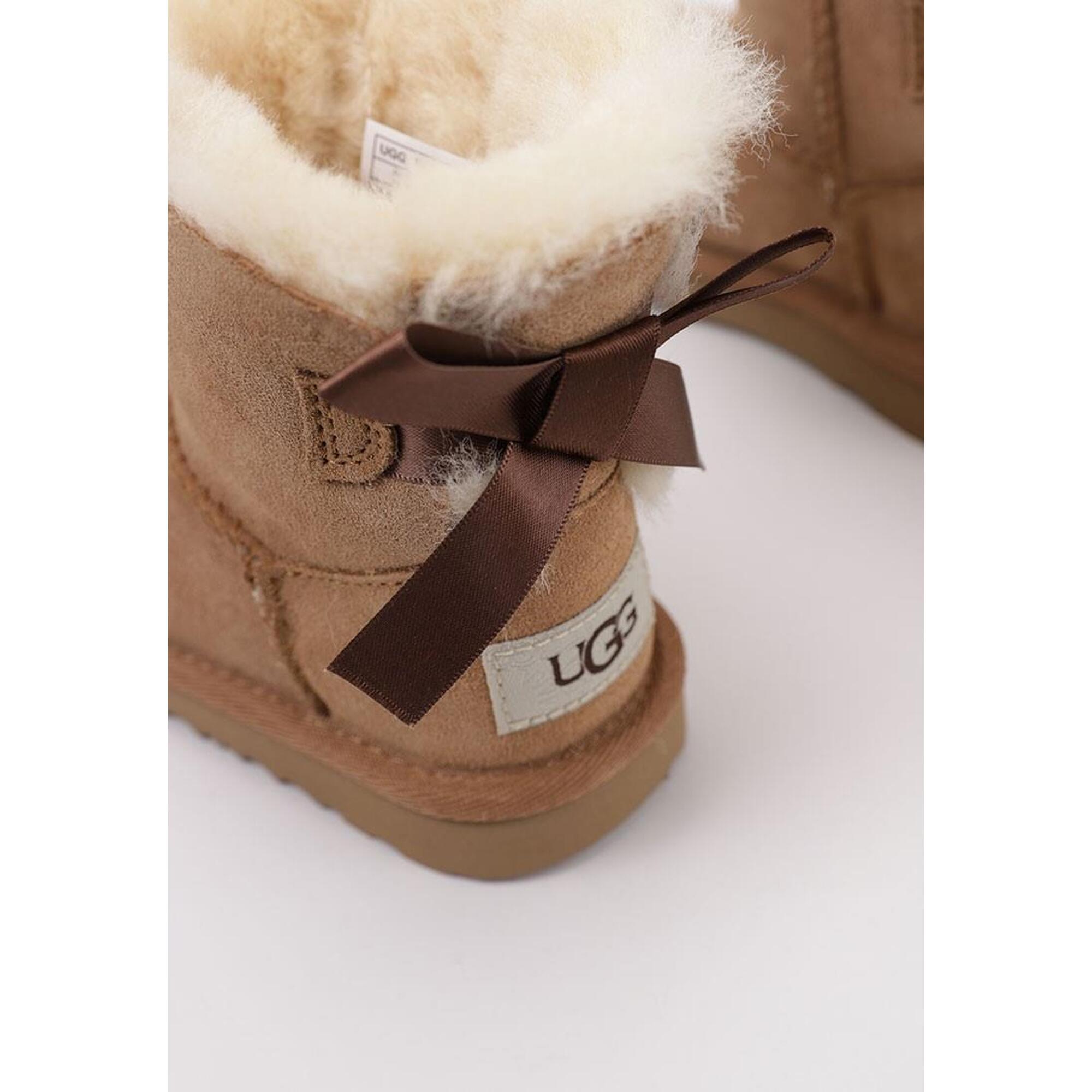 Botas Esquimales Botas Esquimales Niños UGG MINI BAILEY BOW II Camel