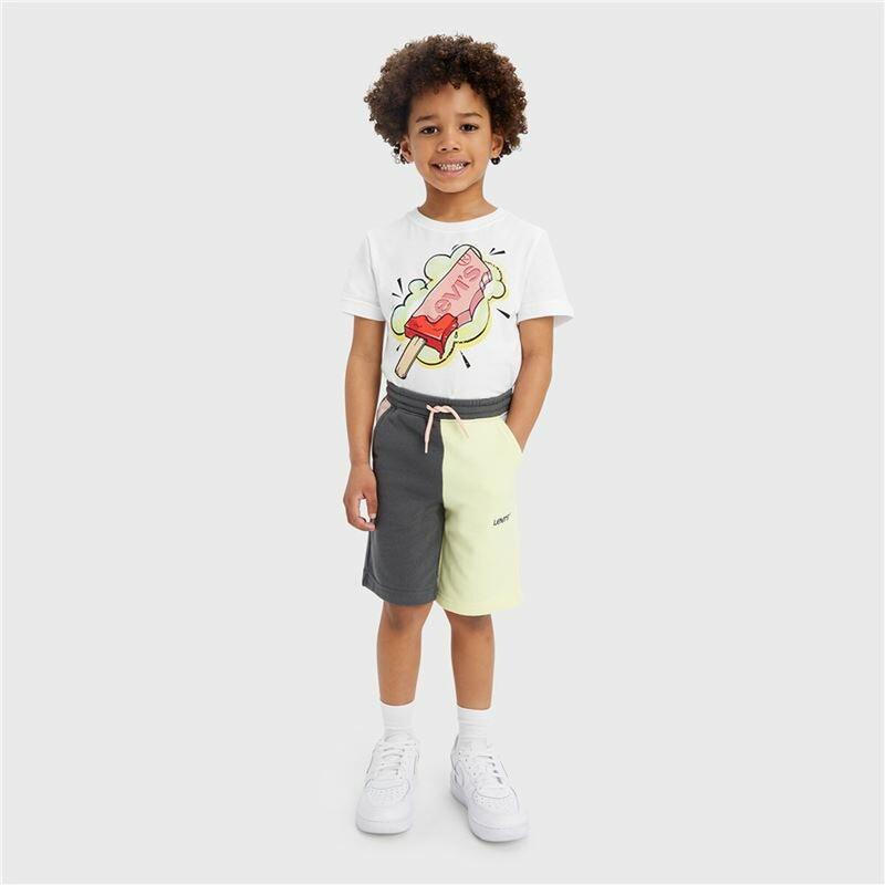 Pantalones Cortos Deportivos para Niños Levi's French Terr 63392 Negro