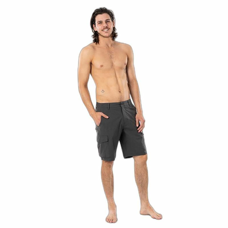 Pantalón Corto Deportivo Rip Curl Boardwalk Trail Negro