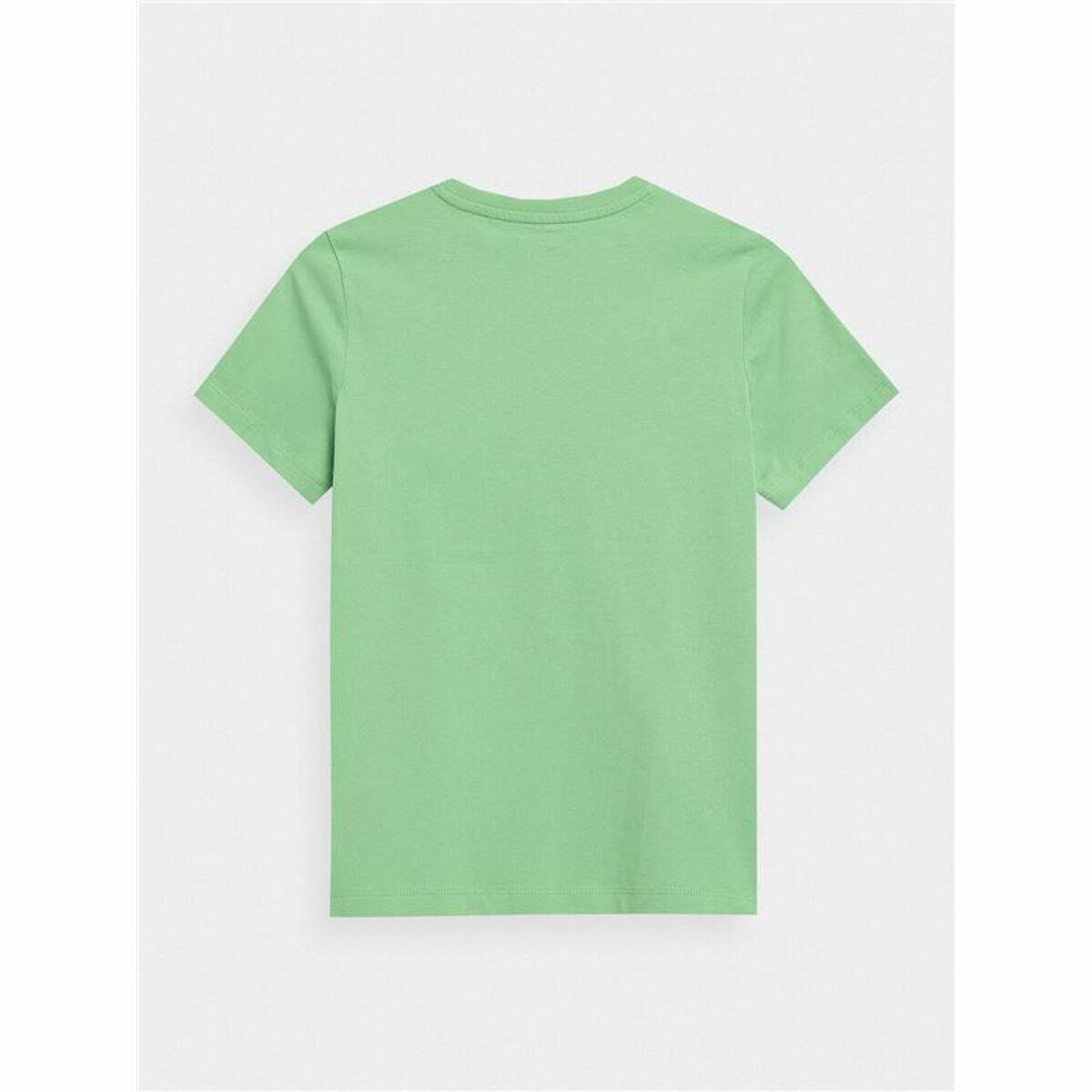 Camiseta de Manga Corta Niño 4F M294  Canary Verde 2/3