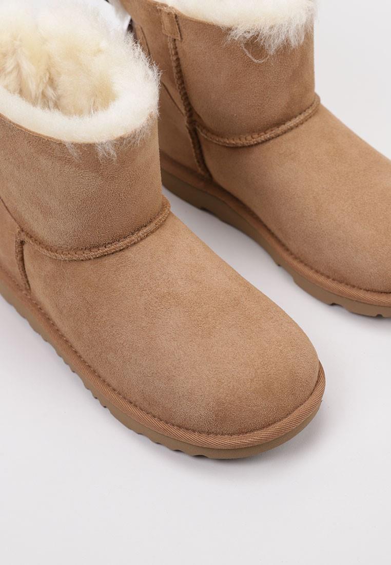 Botas Esquimales Botas Esquimales Niños UGG MINI BAILEY BOW II Cuir 3/5