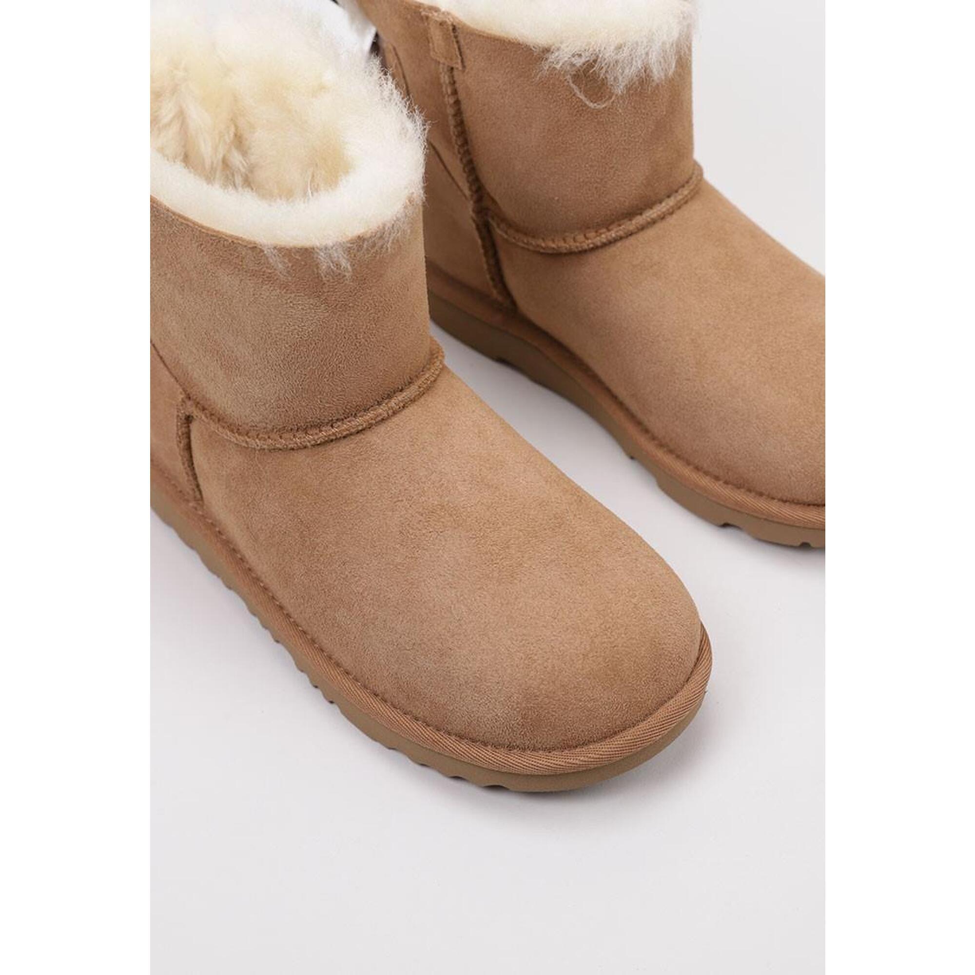 Botas Esquimales Botas Esquimales Niños UGG MINI BAILEY BOW II Camel