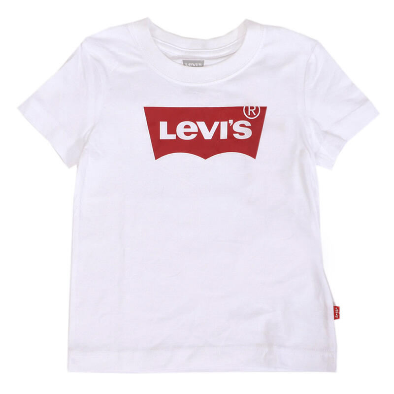 Maglia a Maniche Corte per Bambini Levi's Batwing Bianco