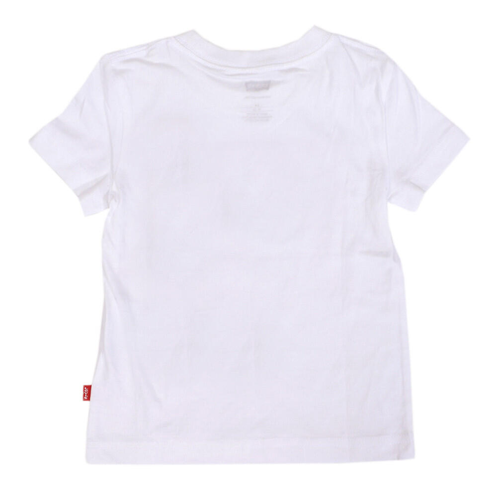 Maglia a Maniche Corte per Bambini Levi's E8157 Bianco 2/4