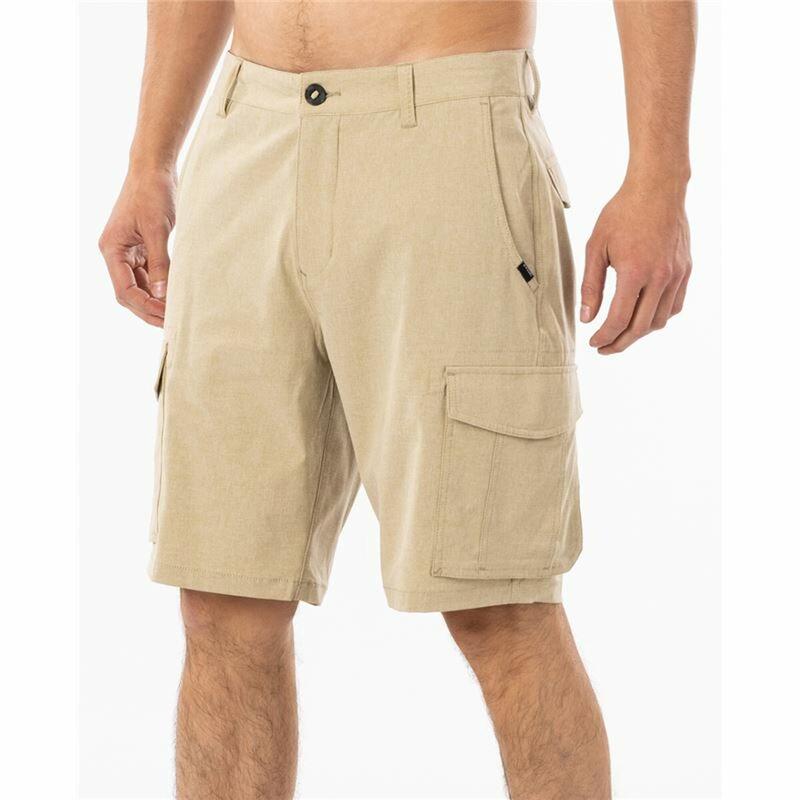 Pantalón Corto Deportivo Rip Curl Boardwalk Trail Beige