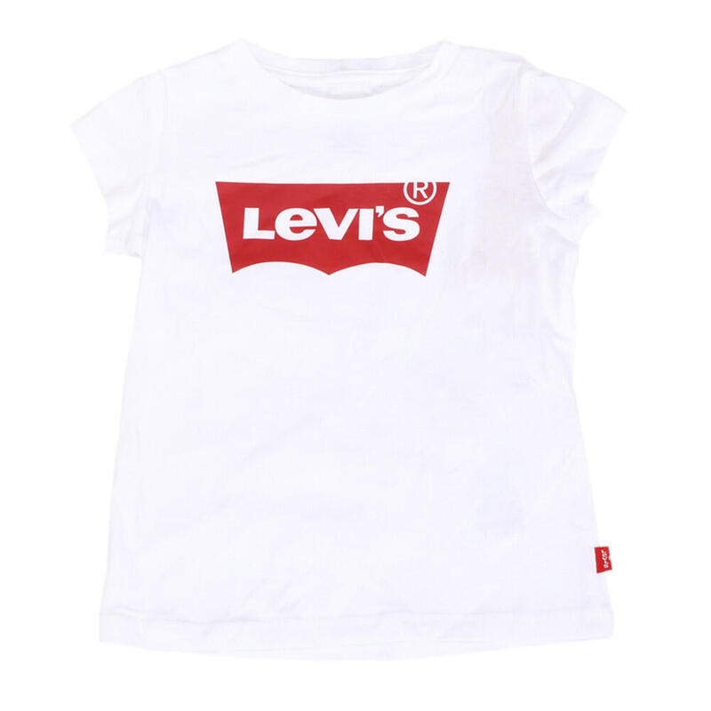 Maglia a Maniche Corte per Bambini Levi's Batwing B Bianco