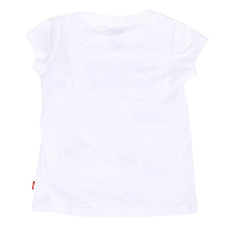 Maglia a Maniche Corte per Bambini Levi's Batwing B Bianco