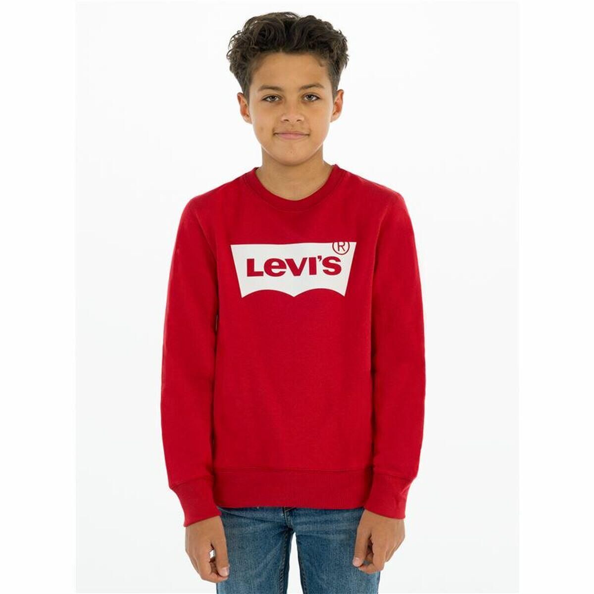 Sweat sans capuche enfant Levi's Batwing Crewneck Rouge LEVI S - Main Image