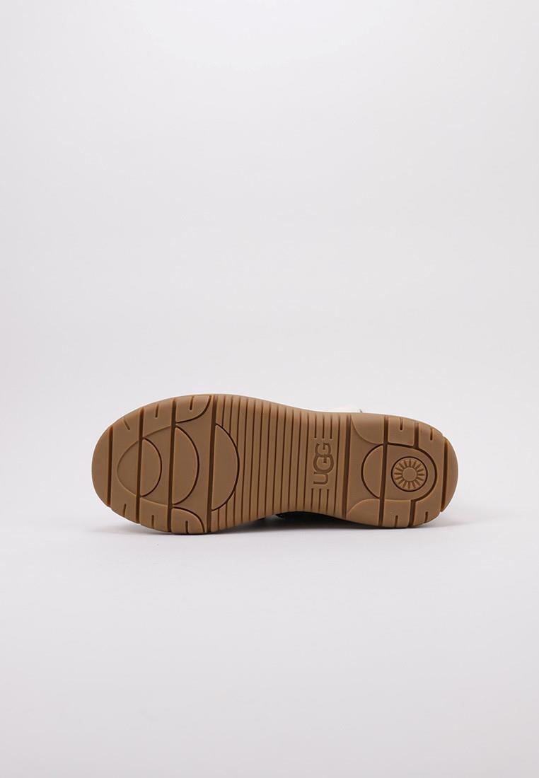 UGG Lakesider Heritage Lace - Botines mujer gris, cuero y textil 5/5