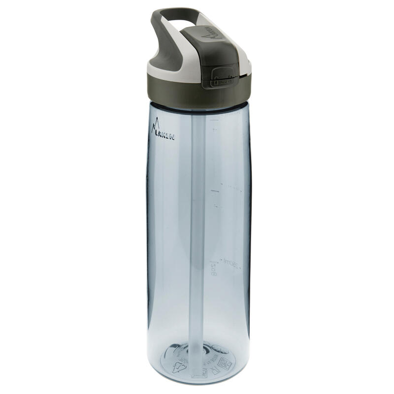 CANTIMPLORA BOTELLA TRITAN CAMPING LAKEN TAPÓN SUMMIT 750 ML GRIS