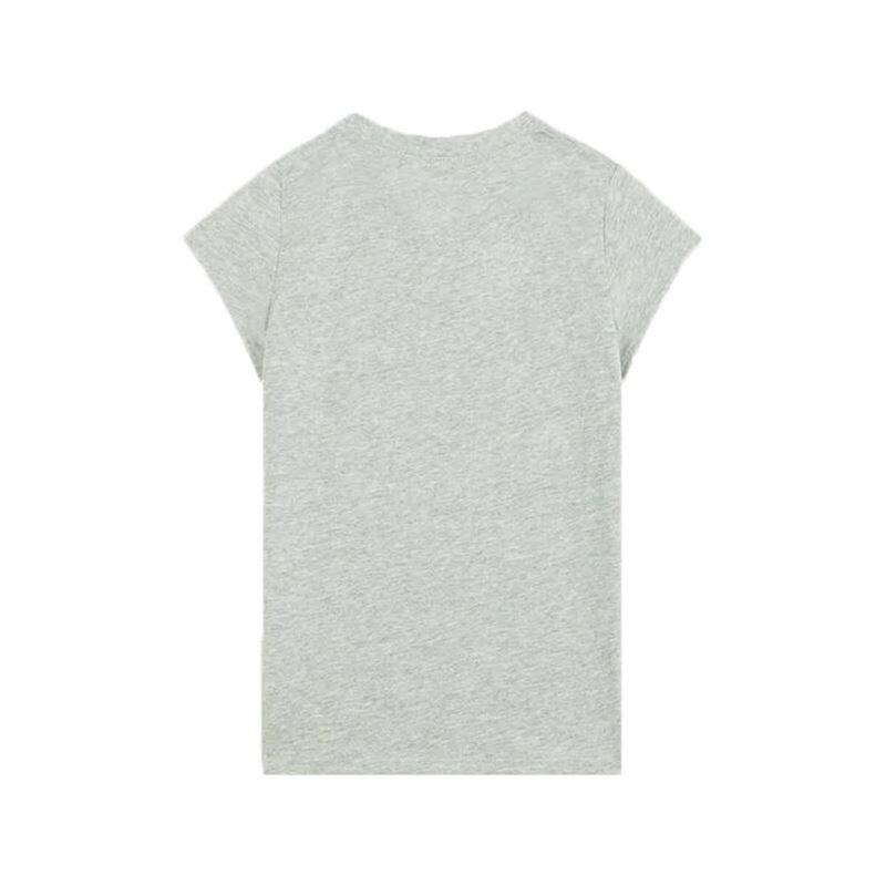 Maglia a Maniche Corte per Bambini Converse Timeless Chuck Patch Grigio scuro