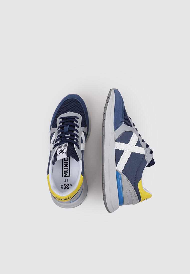 Zapatillas Deportivas Hombre Munich SOON Azul 5/5