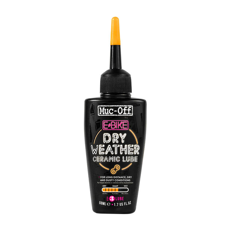 Muc-Off eBike Dry Ceramic Láncolaj 50ml - száraz időjárásra