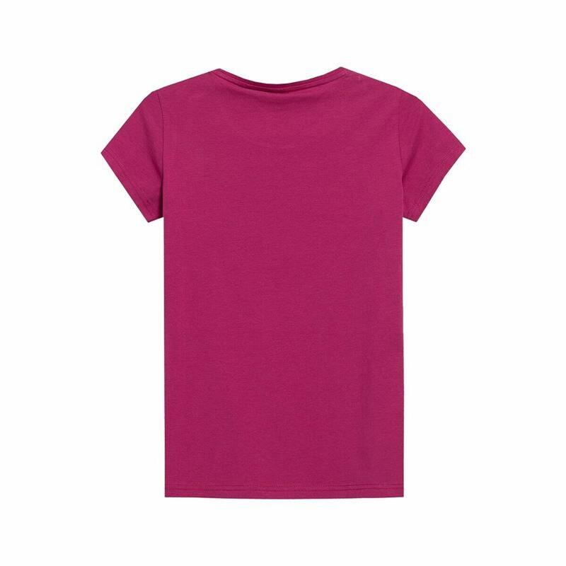 Camiseta de Manga Corta Mujer 4F TSD350 Fucsia