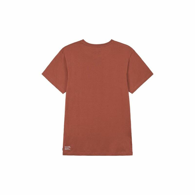 Camiseta Picture Basement Cork Rojo Oscuro