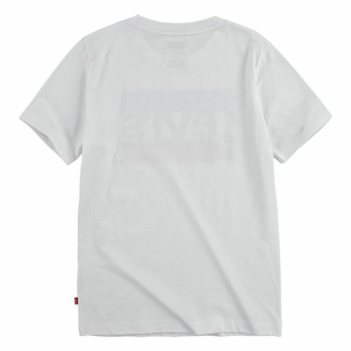 Camiseta de Manga Corta Niño Levi's Sportswear Logo Blanco 2/5
