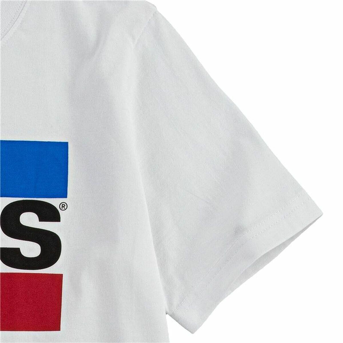 Camiseta de Manga Corta Niño Levi's Sportswear Logo Blanco 4/5
