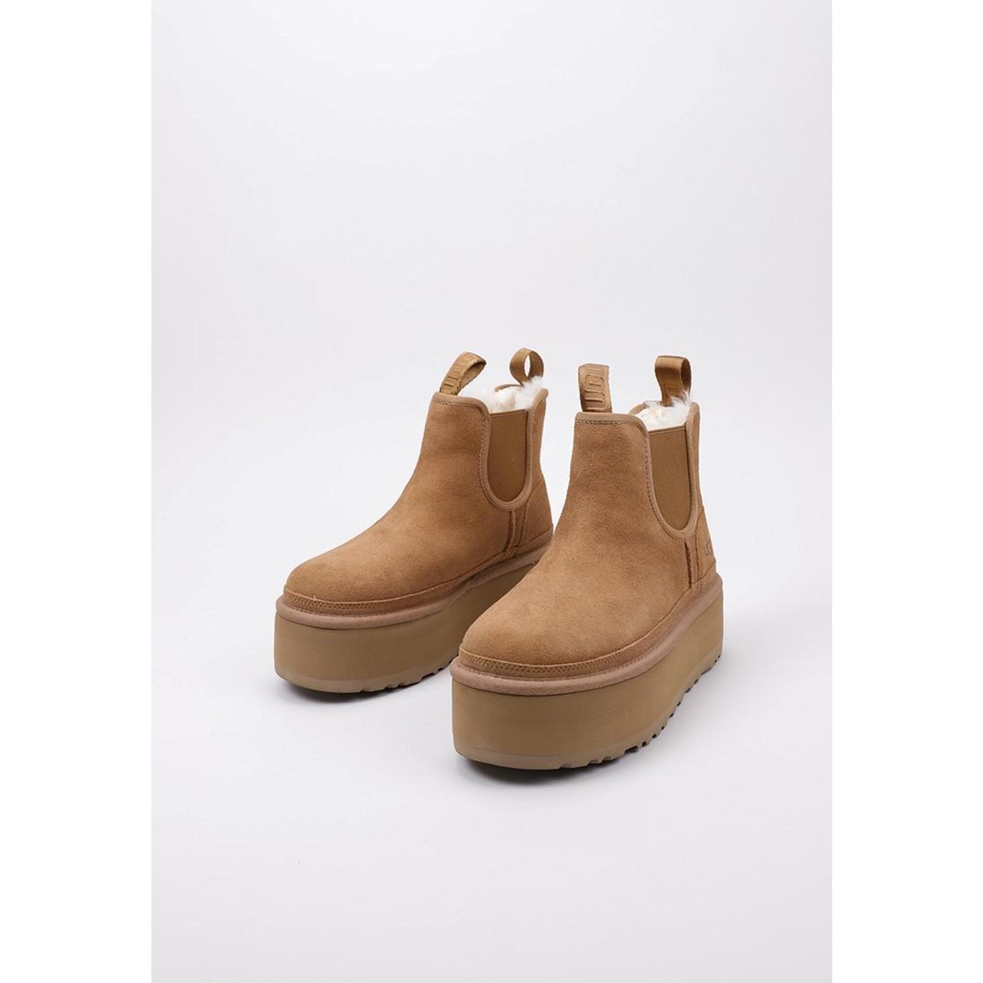 Botas Esquimales Botas Esquimales Mujer UGG Neumel Platform Chelsea Camel