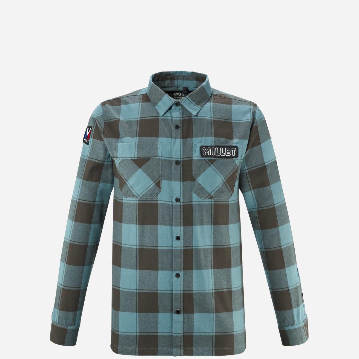 Camicia Outdoor lifestyle Uomo HERITAGE FLANNEL SHIRT MILLET DECATHLON