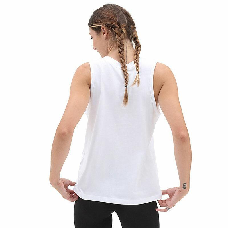 Camiseta de Tirantes Mujer Vans  Lock Box Tank Blanco