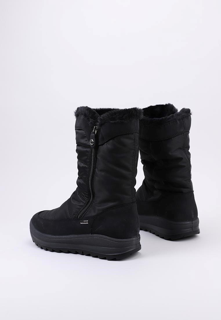 IMAC Bottes Esquimales Femme 459068 - Noir, Imperméables, Cuir et Textile 4/5